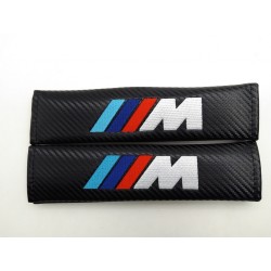 Juego de 2 cubrecinturones bmw m carbono