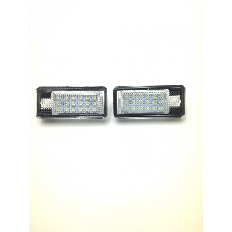 Plafones led de matrícula audi a3, a4, a6, a7, a8 q7