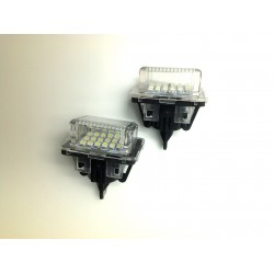 PLAFONES LED MATRÍCULA MERCEDES W204 CLASE C