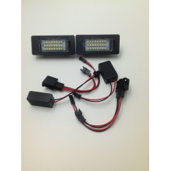 Plafones led matrícula audi a4 a7 q5 ttrs