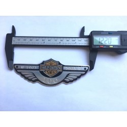 PLACA EMBLEMA HARLEY DAVIDSON 100 ANIVERSARIO