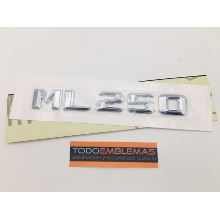 Emblema letras mercedes benz clase ml ml250