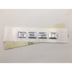 EMBLEMA LETRAS MERCEDES BENZ CLASE G G320 CROMADAS