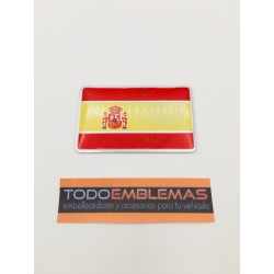 Emblema aluminio bandera  española