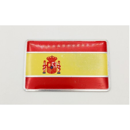 Emblema aluminio bandera  española