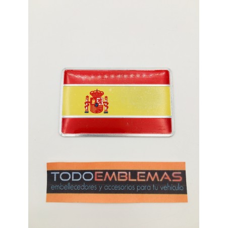 EMBLEMA ALUMINIO BANDERA ESPAÑOLA bandera  española