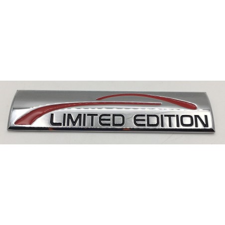 EMBLEMAS METÁLICOS LIMITED EDITION CROMADO