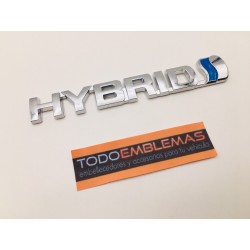 Emblema toyota hybrid