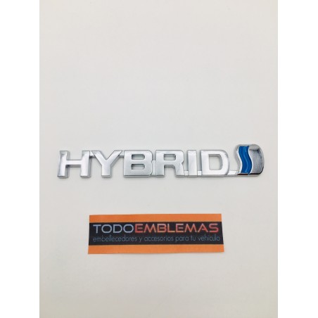 Emblema toyota hybrid