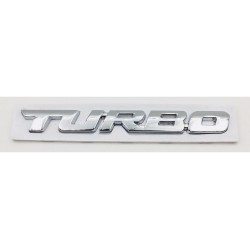 EMBLEMA TURBO CROMADO