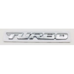 Emblema turbo cromado