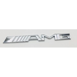 EMBLEMAS MERCEDES-BENZ AMG CROMADO MEDIANO