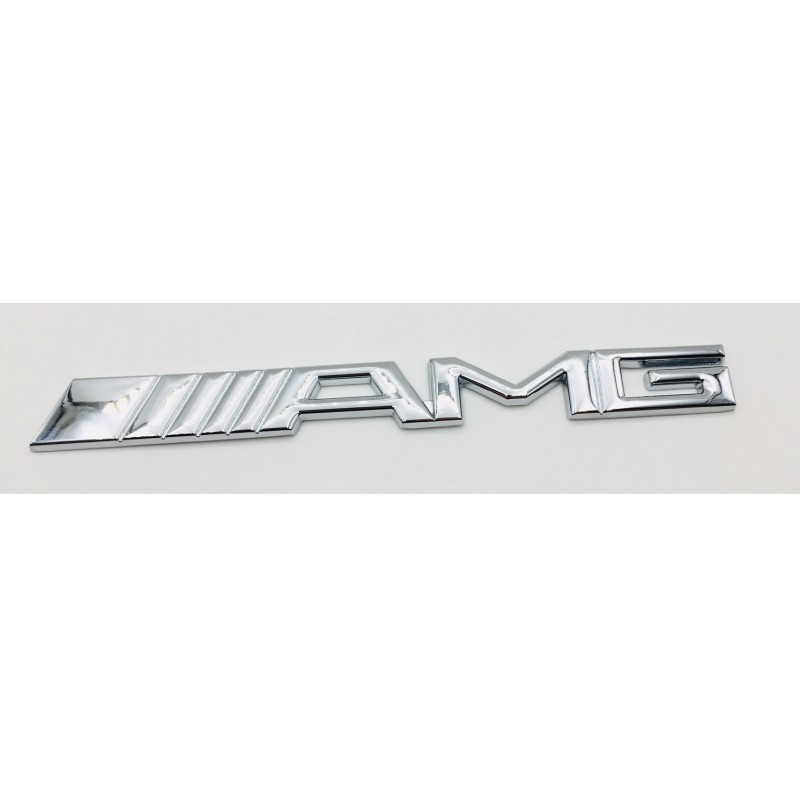 EMBLEMAS MERCEDES-BENZ AMG CROMADO MEDIANO