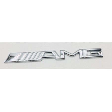 EMBLEMAS MERCEDES-BENZ AMG CROMADO MEDIANO