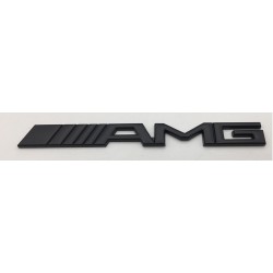 Emblema Mercedes-Benz AMG negro mediano
