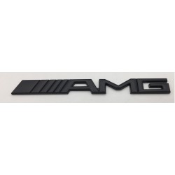 EMBLEMA MERCEDES-BENZ AMG NEGRO MEDIANO