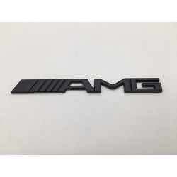 EMBLEMA MERCEDES-BENZ AMG NEGRO MEDIANO