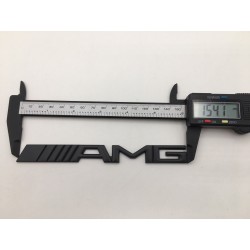 EMBLEMA MERCEDES-BENZ AMG NEGRO MEDIANO