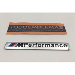 Emblema BMW performance aluminio
