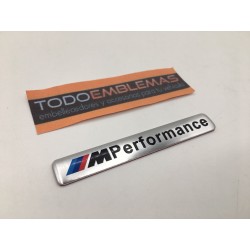 Emblema BMW performance aluminio