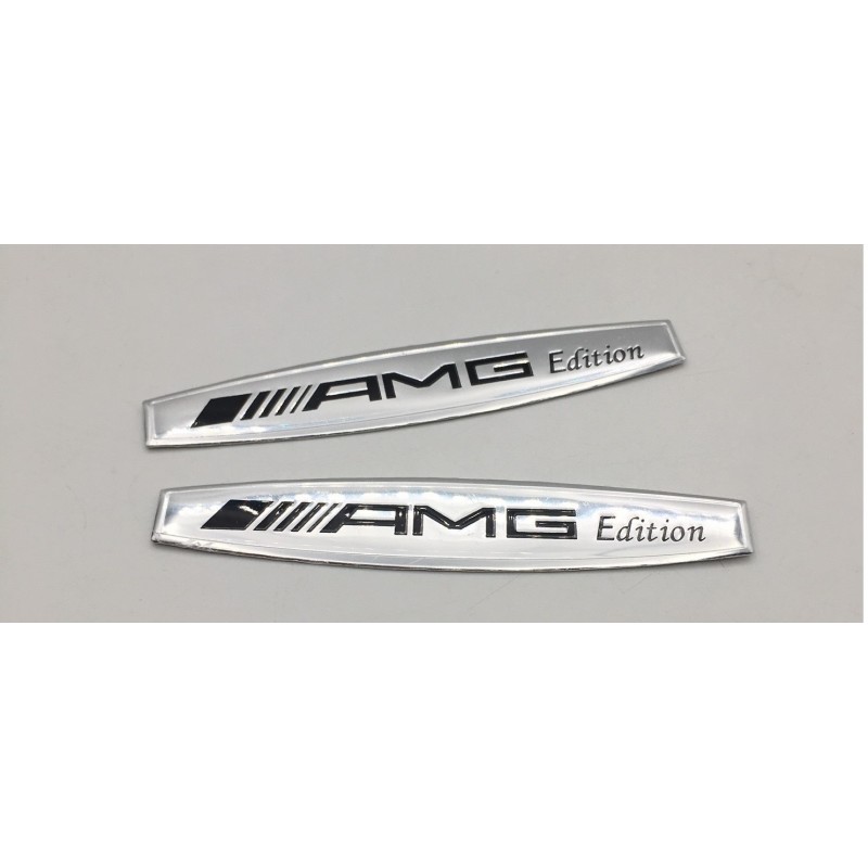 EMBLEMAS MERCEDES-BENZ AMG EDITION EN ABS 100x18mm