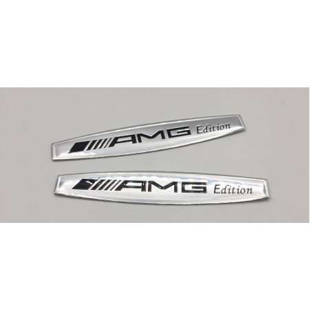 EMBLEMAS MERCEDES-BENZ AMG EDITION EN ABS 100x18mm