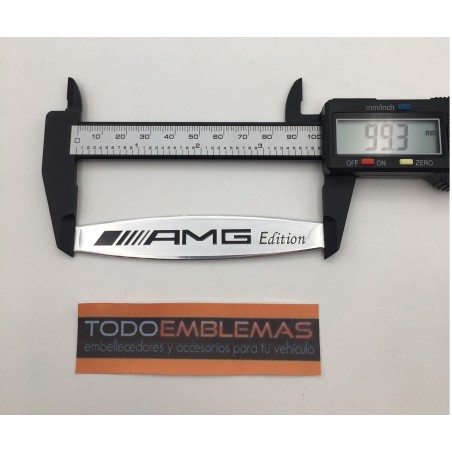 EMBLEMAS MERCEDES-BENZ AMG EDITION EN ABS 100x18mm