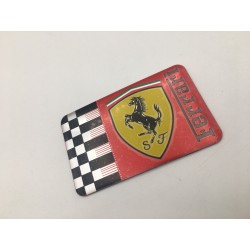 Emblema Ferrari rojo