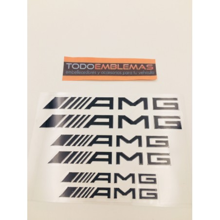 PEGATINAS PINZAS DE FRENO MERCEDES BENZ AMG