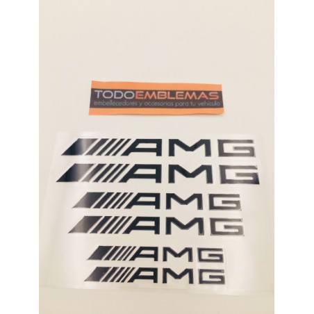 Pegatinas pinzas de freno mercedes benz amg