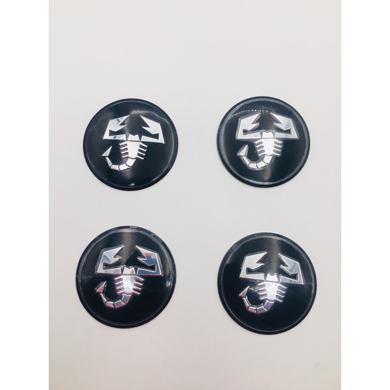 Chapas de centro de rueda Abarth Escorpion 56mm