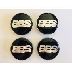 Chapas de centro de rueda BBS negro 56mm