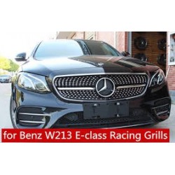 PARRILLA MERCEDES DIAMANTE NEGRA CLASE E W213