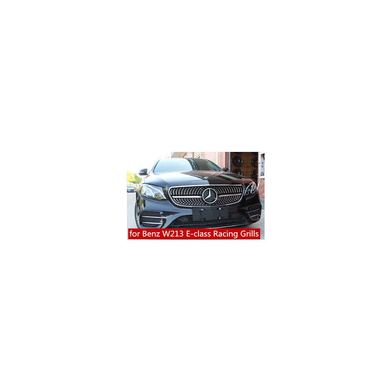 PARRILLA MERCEDES DIAMANTE NEGRA CLASE E W213