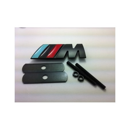 EMBLEMA PARRILLA BMW M Negro Mate