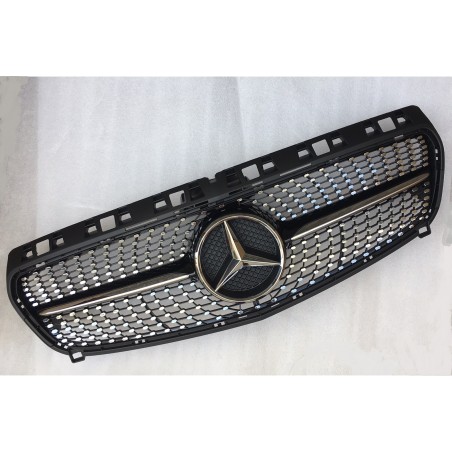 PARRILLA MERCEDES DIAMANTE NEGRA CLASE A W176