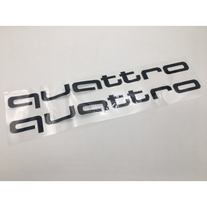 VINILO AUDI QUATTRO NEGRO