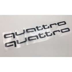 Vinilo audi quattro negro