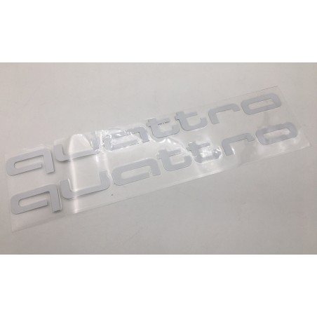 VINILO AUDI QUATTRO BLANCO