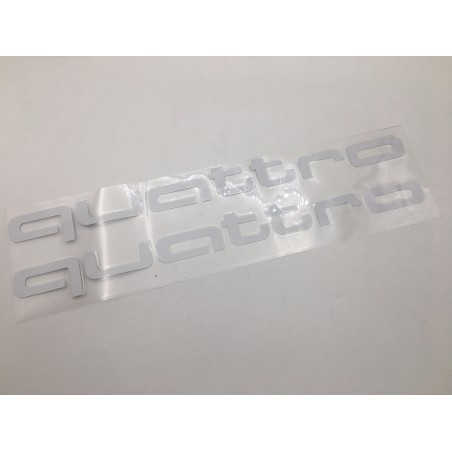 VINILO AUDI QUATTRO BLANCO