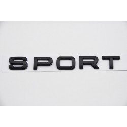 EMBLEMA LATERAL O TRASERO LETRAS SPORT LAND ROVER NEGRAS