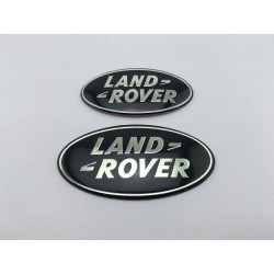 Land Rover Oval Small Black