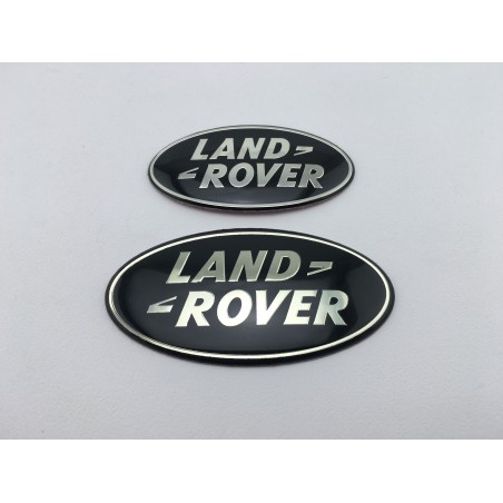 Land Rover Oval Small Black