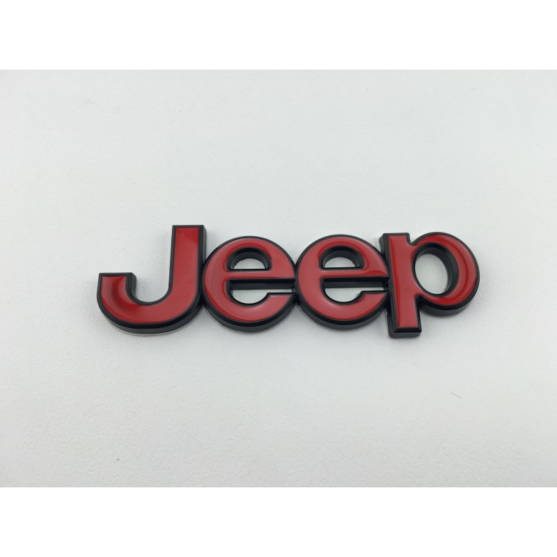 JEEP Rojo borde negro