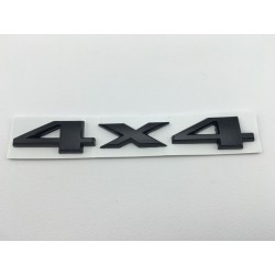 EMBLEMA LATERAL O TRASERO 4X4 NEGRO