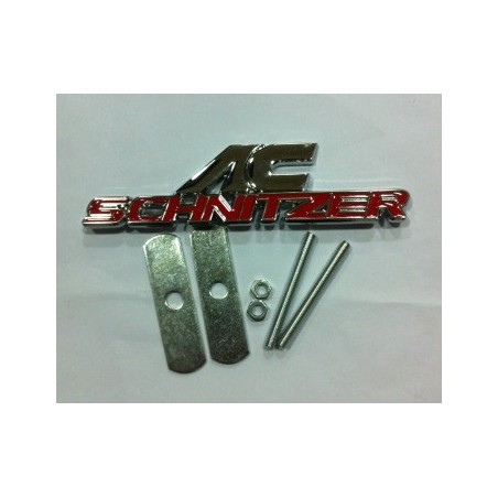 EMBLEMA PARRILLA BMW AC SCHNITZER Roja EMBLEMA PARRILLA BMW AC SCHNITZER Roja