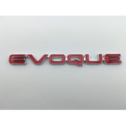 EMBLEMA TRASERO EVOQUE ROJO RANGE ROVER