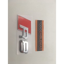 Emblema trasero letras r8 audi