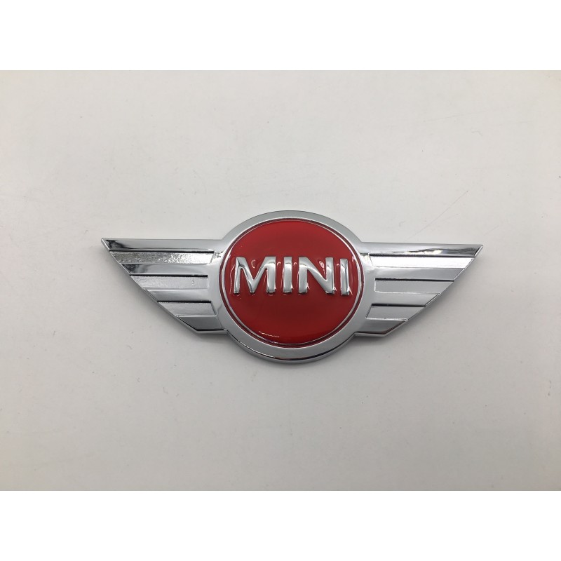 EMBLEMA TRASERO MINI COOPER LOGO ROJO