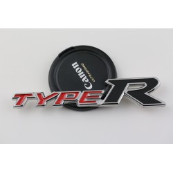EMBLEMA TRASERO TYPE R HONDA ROJO y NEGRO